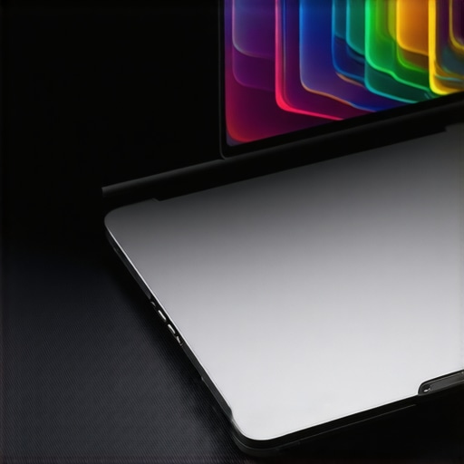 A modern ultrabook showcasing security features for business use