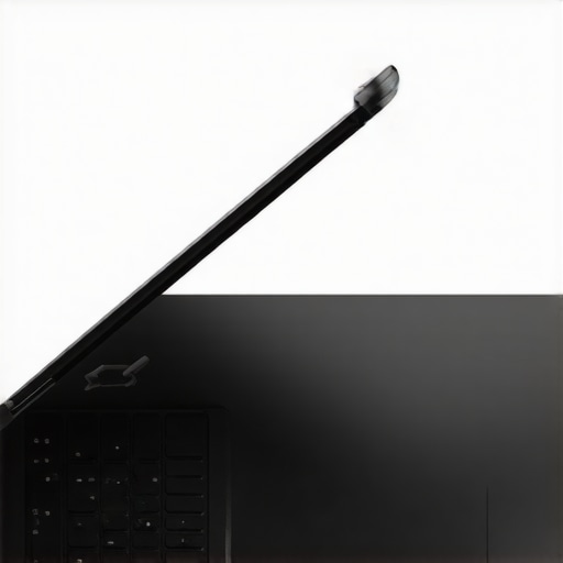 A sleek ultrabook showcasing security features and long battery usage
