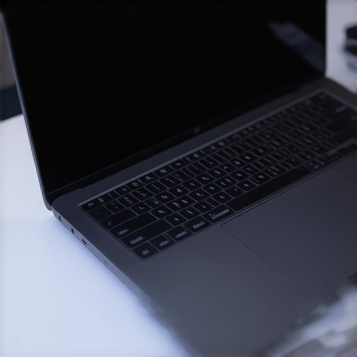 Ultrabook highlighting cooling vents and security features on a workspace.